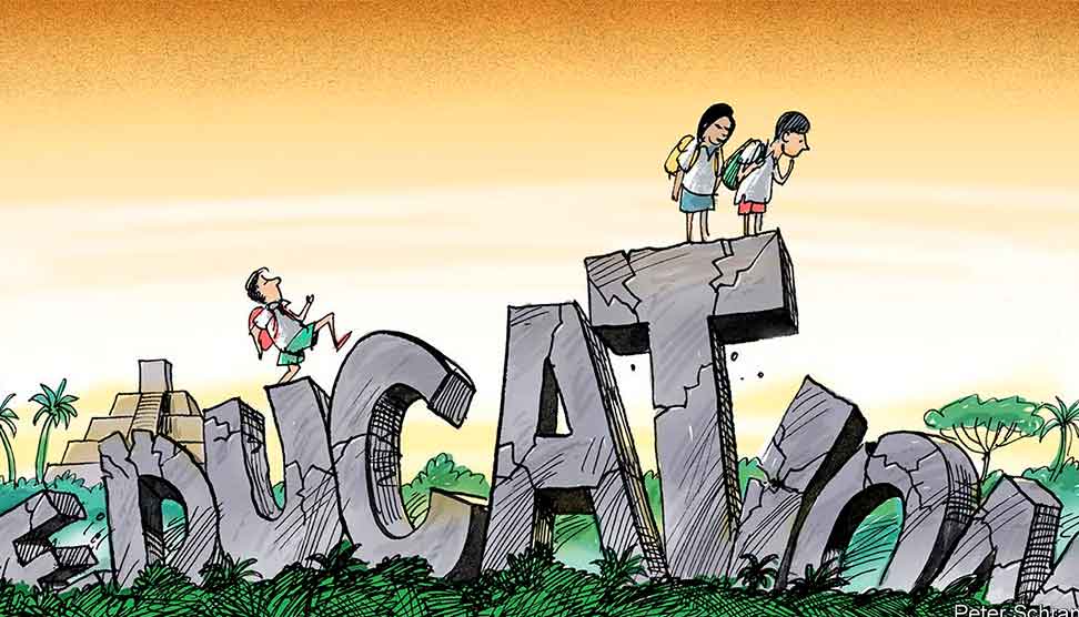 Read more about the article අධ්‍යාපන ප්‍රතිසංස්කරණ සිල්ලර තාක්ෂණ මානයක් නොවේ..