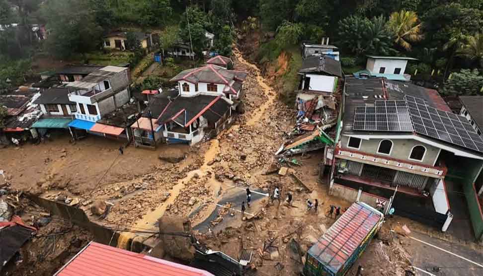 Read more about the article සොබාදහම, නිෂ්පාදන බලවේග,  සමාජය සමග ත්‍රිකෝණීය සම්බන්ධතාවය හා ‘දිට්වා’ සුළි කුණාටුව!