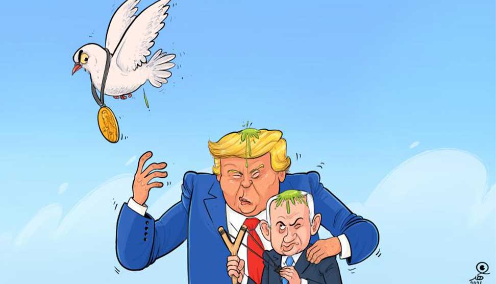 You are currently viewing නොබෙල් සාම ත්‍යාගයට මනුෂ්‍යත්වය යටපත් කළ ට්‍රම්ප් ගේ සාම සැලැස්ම..