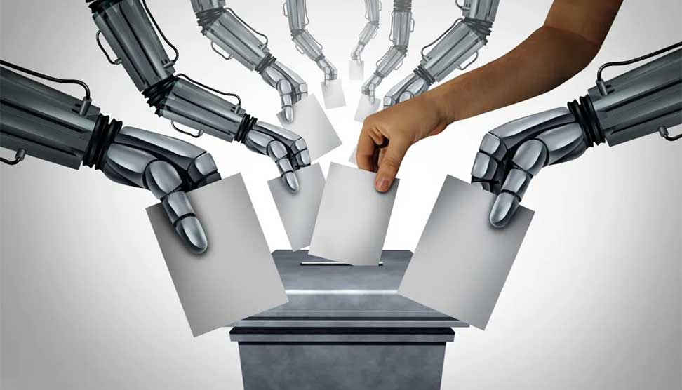 Read more about the article ඡන්දය සහ කෘත්‍රිම බුද්ධිය: වහල් වෙමුද වහලෙකු කර ගනිමුද?