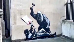 Read more about the article ජන ඝාතනයට එරෙහි වීදි  චිත්‍රශිල්පියාටත් තහංචි..